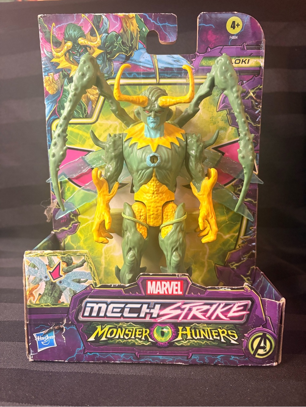 HASBRO MARVEL MECH STRIKE MONSTER HUNTERS LOKI  6" NEW 2022